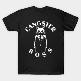 Cute Ganster Kitty: A Cangster! T-Shirt